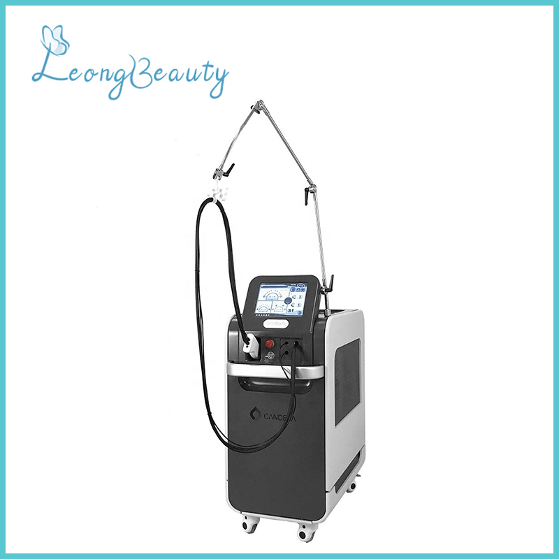 755nm Alexandrite Laser 1064nm Yag Laser Pembuangan Bulu