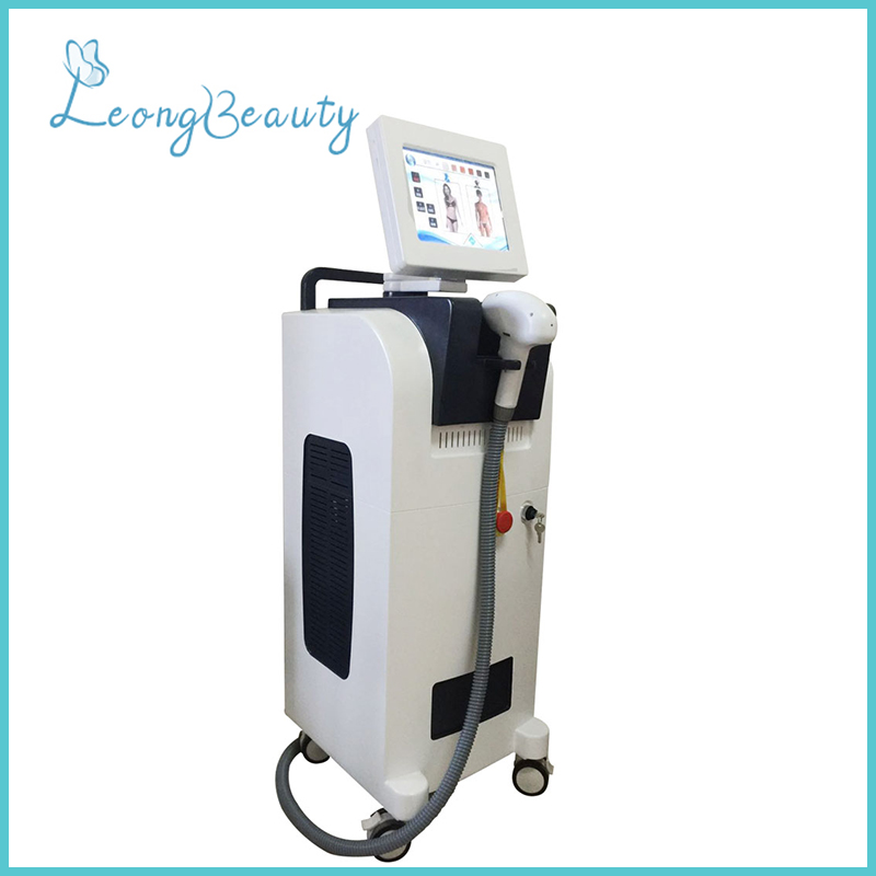 Mesin Penyingkiran Rambut Laser Diod 808nm 755nm 1064nm Tidak Sakit