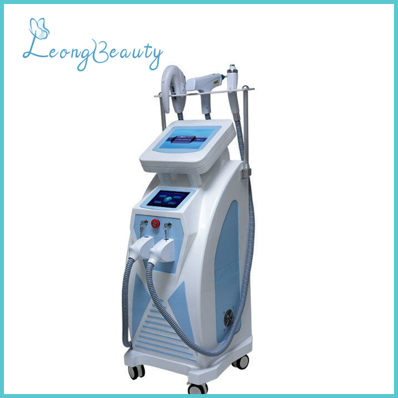 Mesin E-light Rf Yag Laser 3in1 Untuk Pembuangan Tatu Pembuangan Bulu